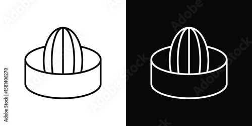 Hand Juicer icon transparent vector isolated