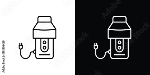 Garbage disposal icon transparent vector isolated