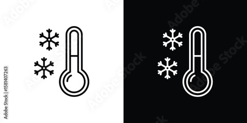 Cold icon transparent vector isolated
