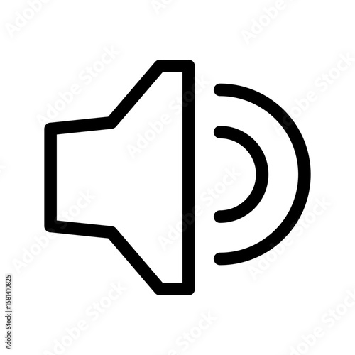 Volume Icon Vector Symbol Design Illustration