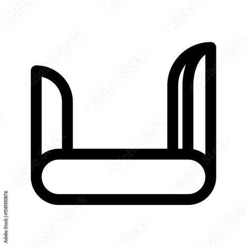 Knife Icon Vector Symbol Design Illustration