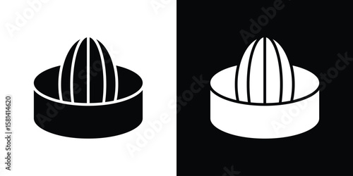 Hand Juicer icon Vector clipArt Illustrations in flat style