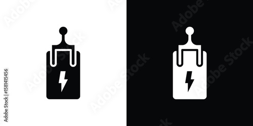 Circuit Breaker icon Vector clipArt Illustrations in flat style