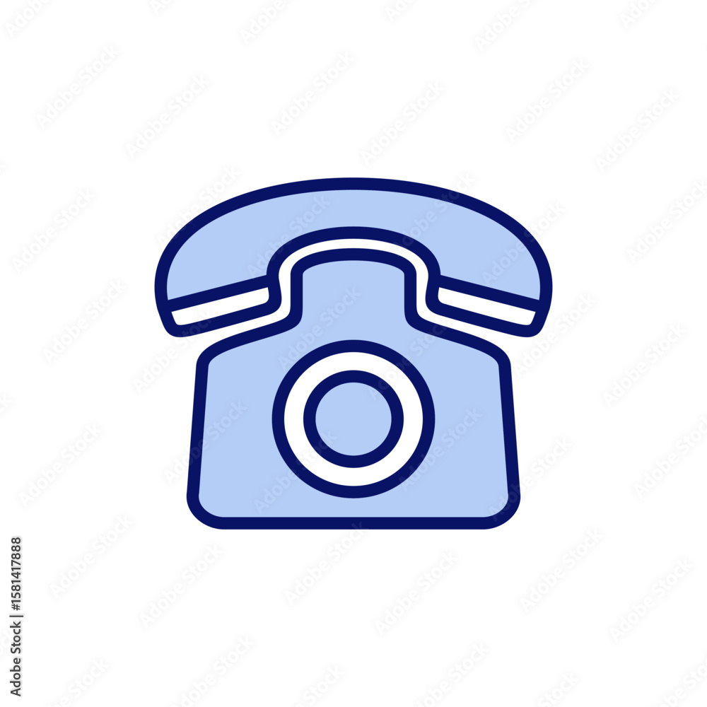 Telephone icon vector. phone sign and symbol Telephone icon vector. phone sign and symbol