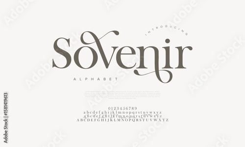 Luxury and elegance typeface designed for branding, editorial, wedding invites, and upscale projects