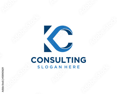 Letter K consulting logo
