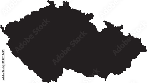 Vector Map of the Czech Republic