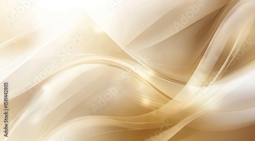 Soft, flowing gold abstract