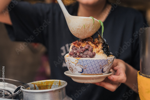 the detail making of cendol