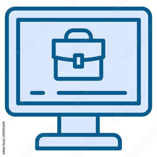 Job Platform Icon Element For Design
