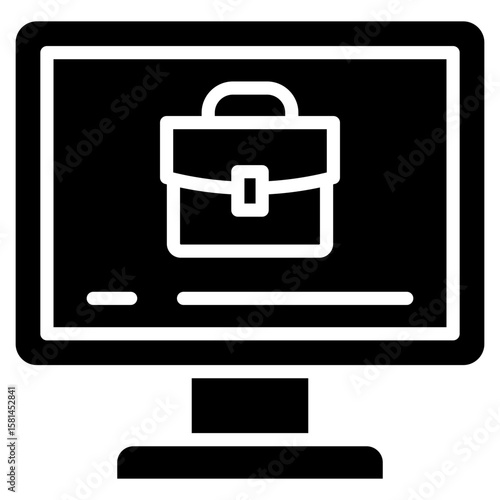 Job Platform Icon Element For Design