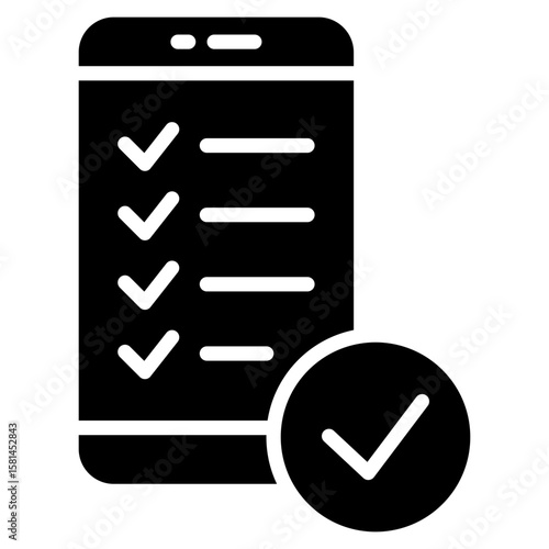 Task App Icon Element For Design
