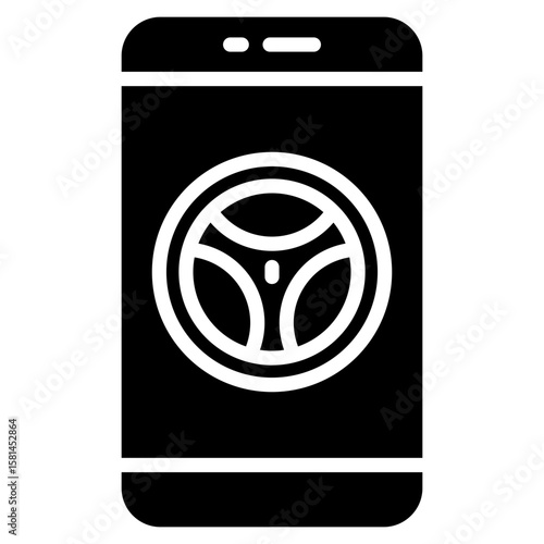 App Driver Icon Element For Design