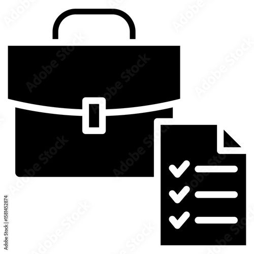 Project Work Icon Element For Design