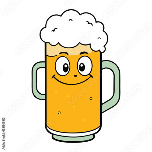 A tall beer mug filled to the brim with rich, red wine, blending classic pub vibes with elegant indulgence, perfect for those who enjoy a twist on tradition.
