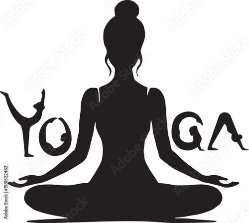 Yoga vector design