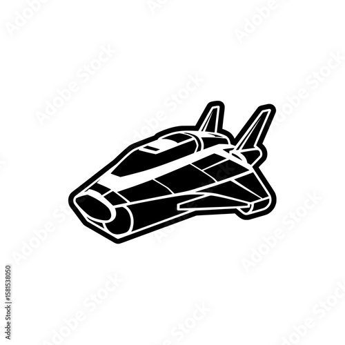 Fighter jet aircraft with dual engines and swept wings
