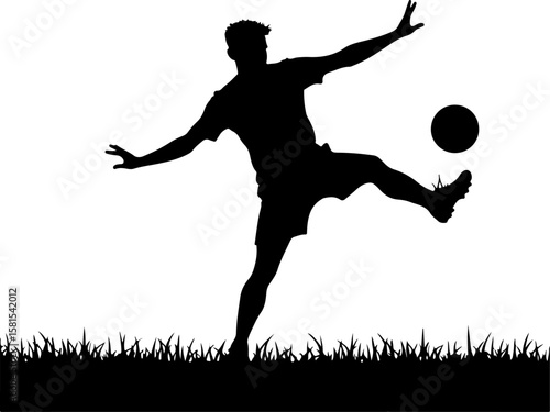 football player silhouette vector, silhouette, sport, vector, runner, running, jump, run, woman, black, sports, athlete, illustration, dance, fitness, people, person, art, body, soccer, action, compet