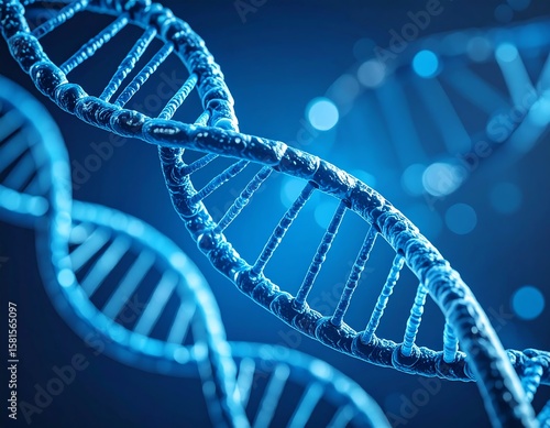 Wallpaper Mural DNA helixes in close-up Torontodigital.ca