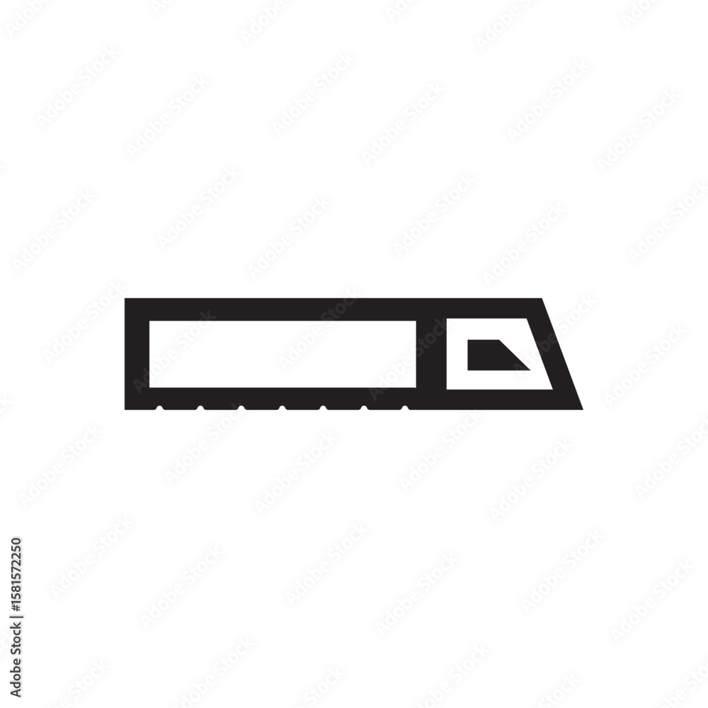 Fototapeta premium hacksaw icon