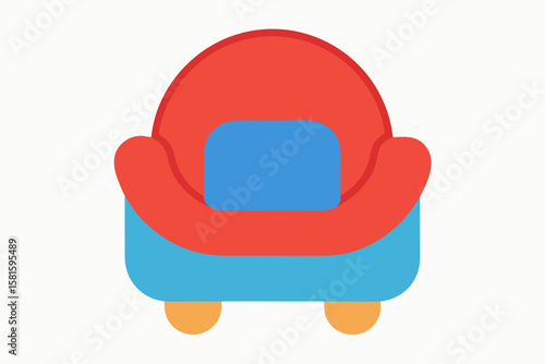 Toddler Booster Seat for Dining and Travel on White Background