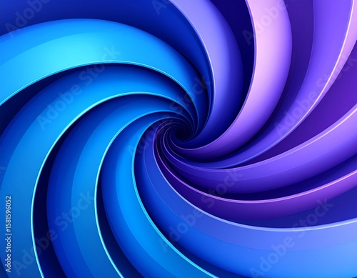 Abstract swirling colors