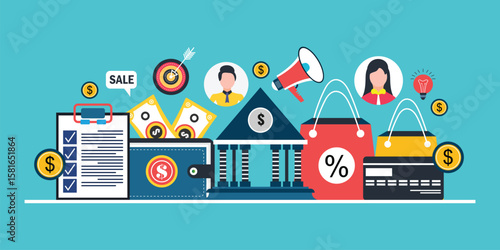 Earn loyalty program points and get online reward and gifts. Get loyalty card and customer service business concept