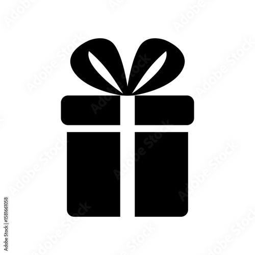 icon gift box with ribbon vector surprise Gift Christmast Gift icon 