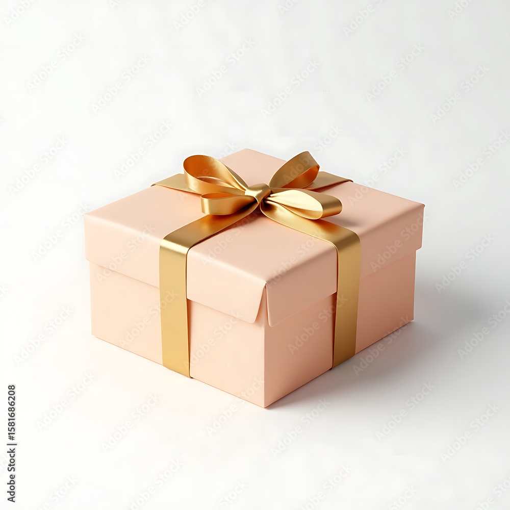 Obraz premium gift box on white background