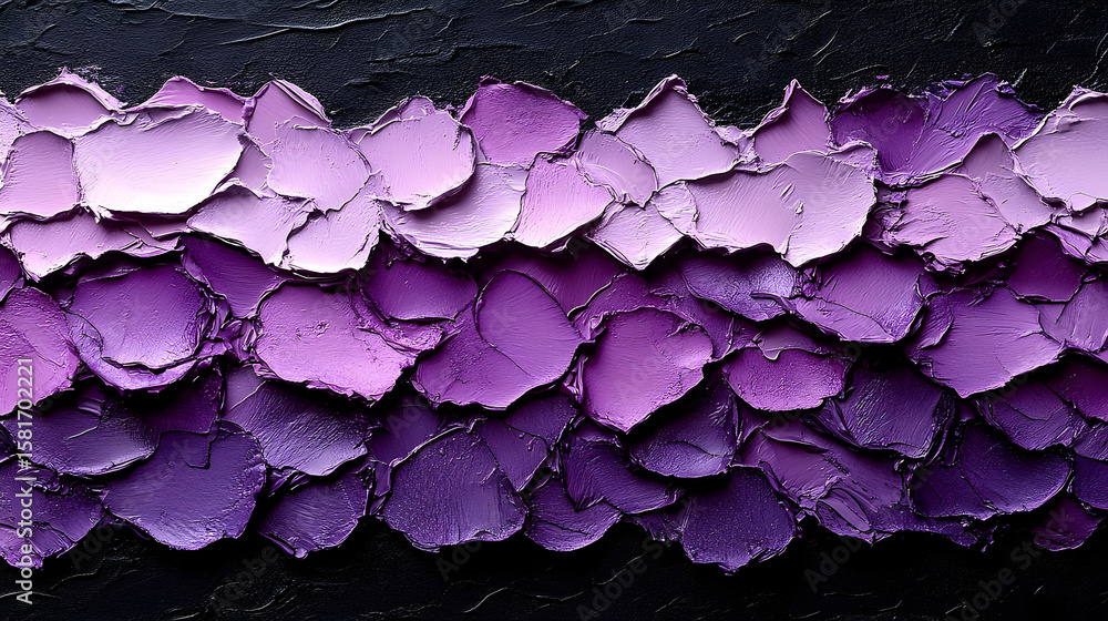 Obraz premium Abstract purple textured painting gradient background modern art design