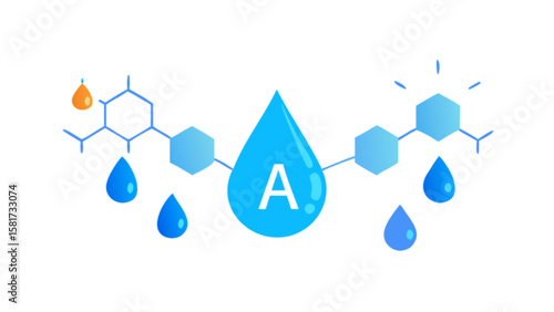 Vitamin a molecule structure and benefits for health and wellness information and nutrition guide tips