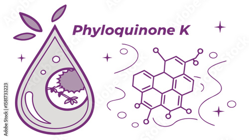 Vitamin k phylloquinone benefits uses food sources deficiency symptoms and molecular structure information