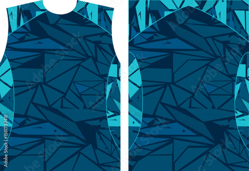 a sports team jersey demo template for Player
