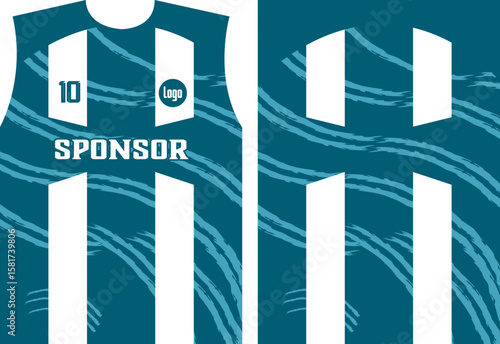 a sports team jersey demo template for Player