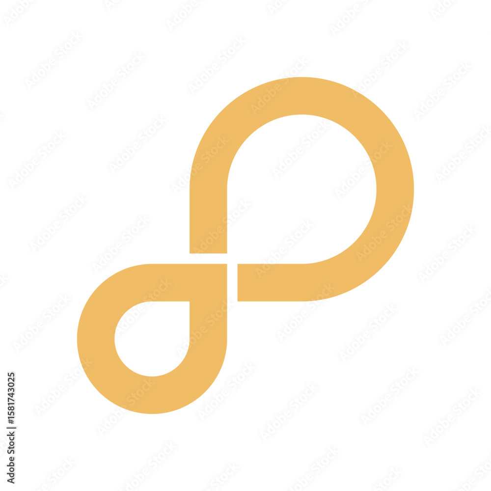 Obraz premium Infinity logo icon design