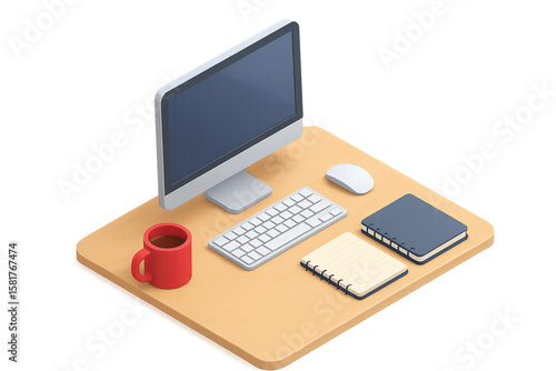 laptop and calculator