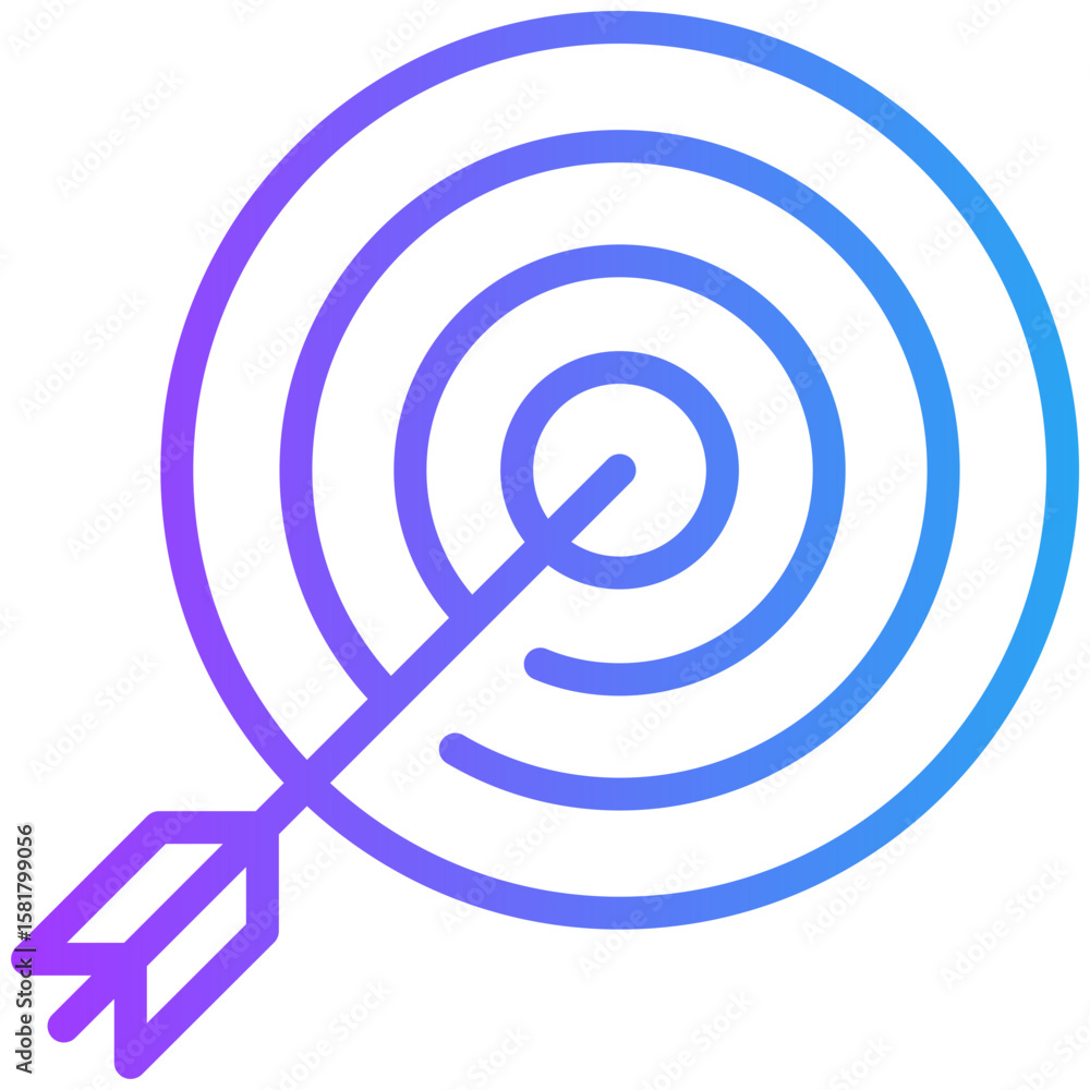 objective icon for business risk, website, application, printing, document, poster design, etc objective icon for business risk, website, application, printing, document, poster design, etc