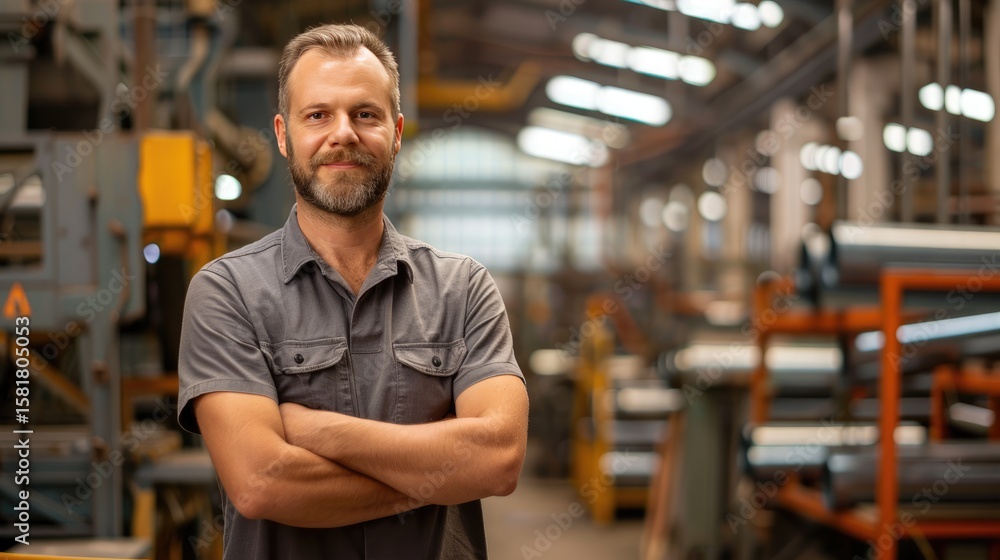 Obraz premium Production Manager