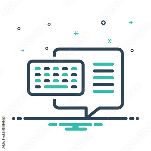 Mix icon for chat