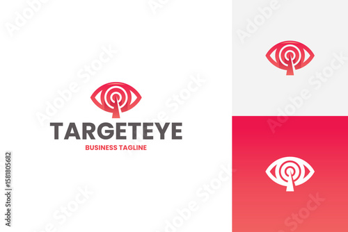 target eye vision logo vector