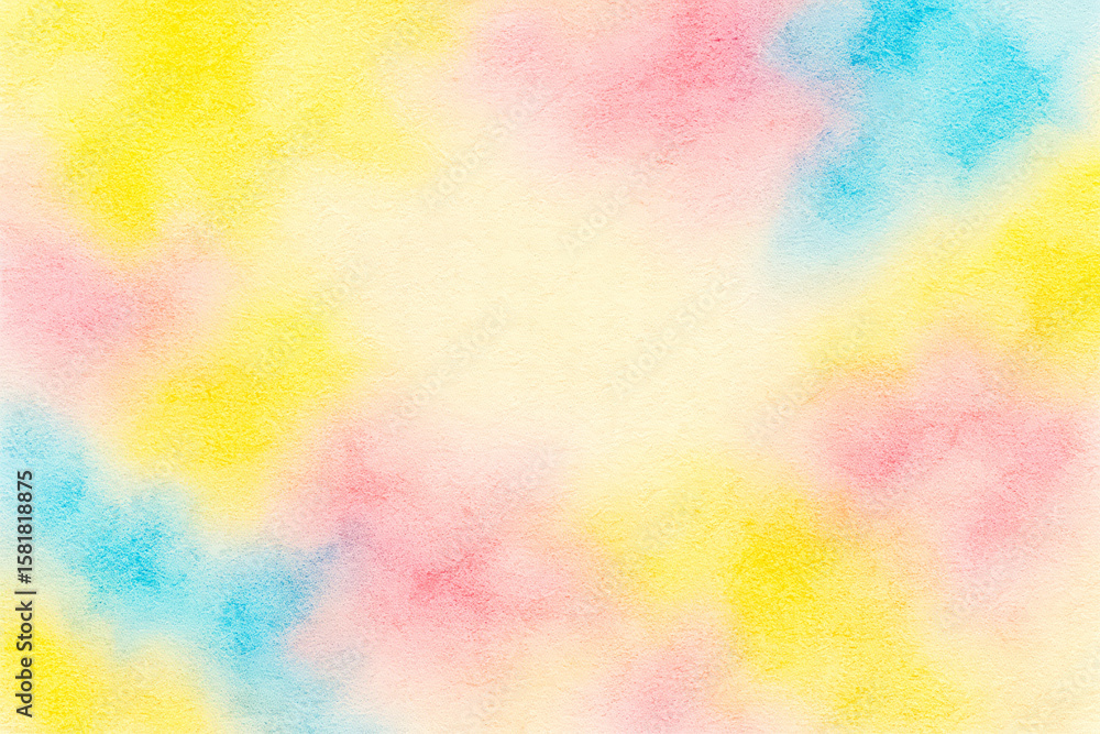 Pastel Watercolor Background – Soft Dreamy Blend of Yellow, Blue, and Pink Hues on Cream Canvas, Perfect for Wedding Invitations, Baby Showers, Greeting Cards, Digital Scrapbooking, Stationery Design Pastel Watercolor Background – Soft Dreamy Blend of Yellow, Blue, and Pink Hues on Cream Canvas, Perfect for Wedding Invitations, Baby Showers, Greeting Cards, Digital Scrapbooking, Stationery Design