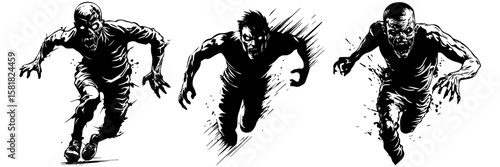 Wallpaper Mural Screaming Horror Faces – Angry Undead Zombie Clipart

 Torontodigital.ca