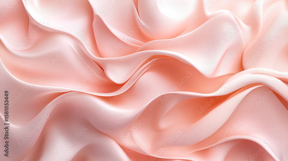 Soft, flowing, pale pink swirls Soft, flowing, pale pink swirls