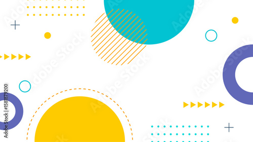 Colorful abstract geometric design perfect for backgrounds, prints, packaging, web graphics, and marketing materials. Bold, vibrant, modern pattern.