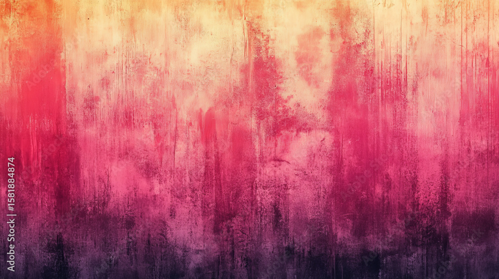 Fototapeta premium Abstract textured wall with vibrant color gradients (1)