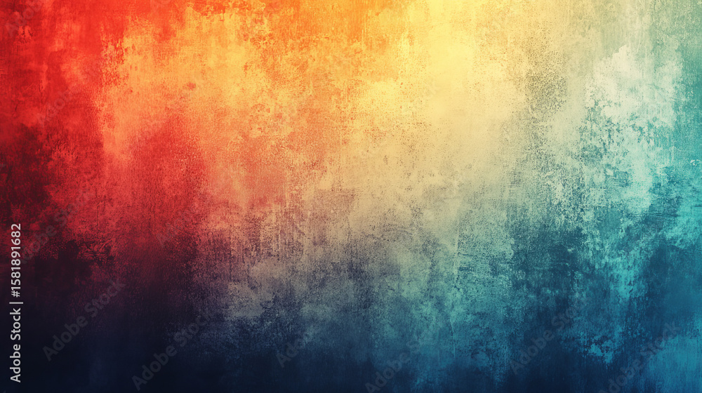 Fototapeta premium Abstract textured background with vibrant color gradients