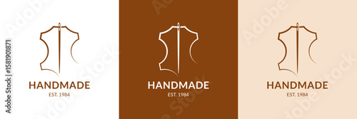 Clean handmade logo. Elegant design.
