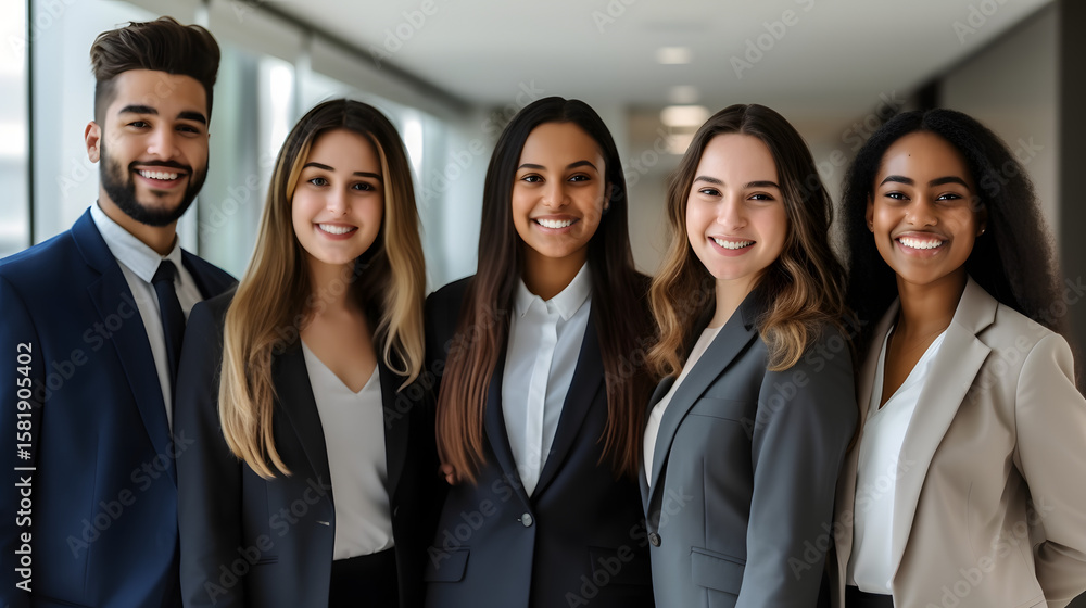 Obraz premium group of business people