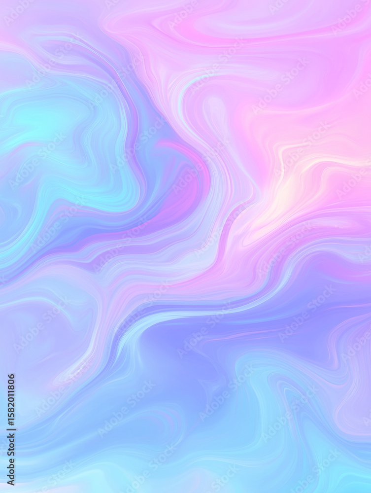 Obraz premium Ethereal Swirls, 몽환적인 소용돌이