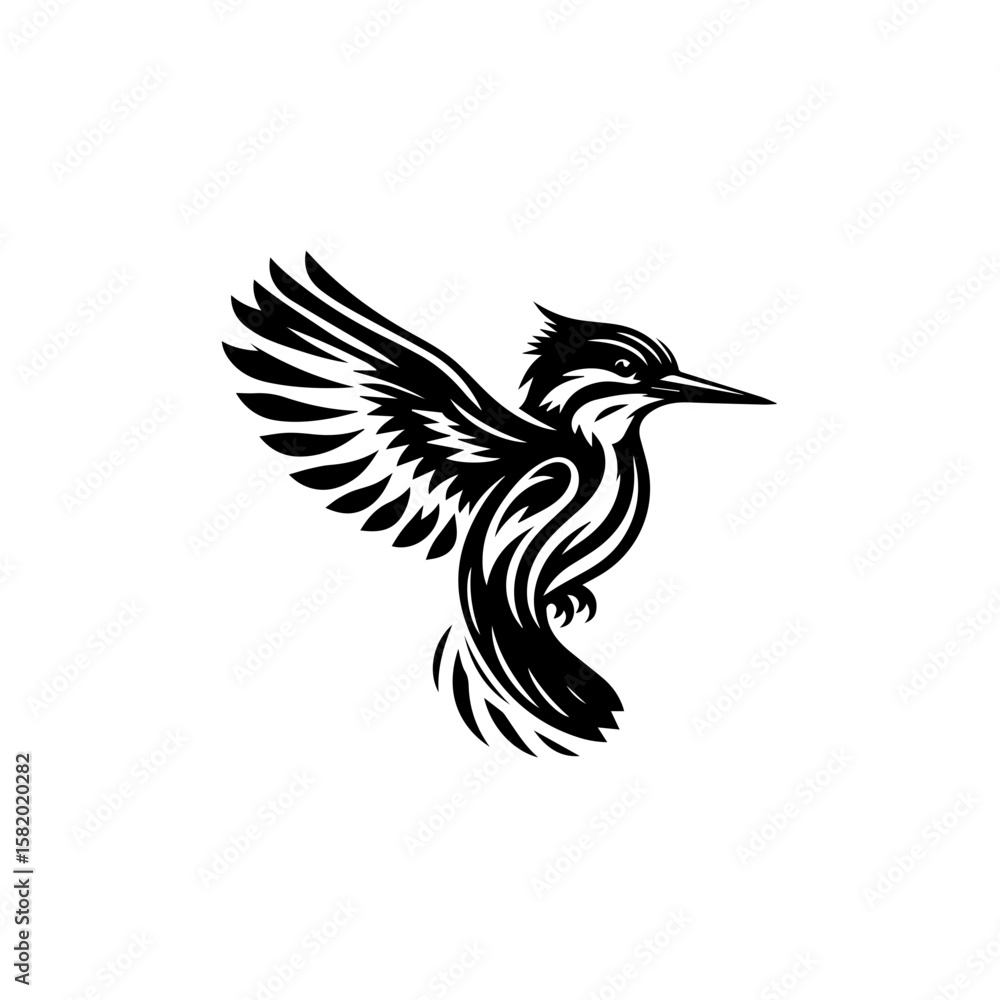 Fototapeta premium vector illustration of an eagle